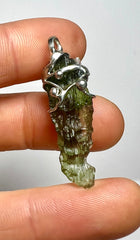 2.8g Moldavite Pendant