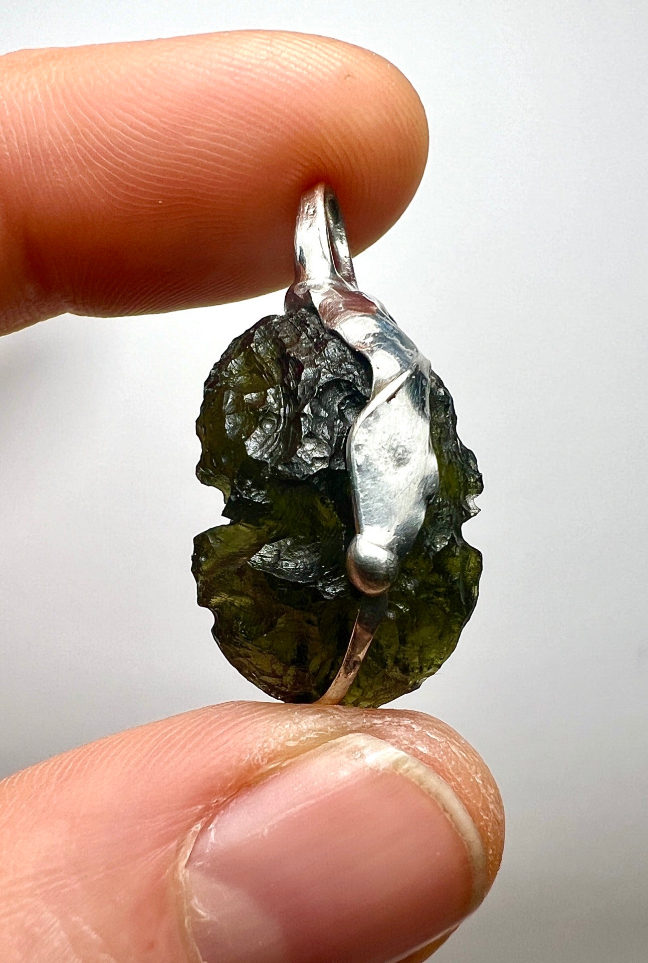 3.7g Moldavite Pendant