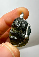 3.7g Moldavite Pendant