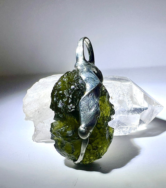 3.7g Moldavite Pendant