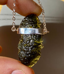 5.4g Moldavite necklace.