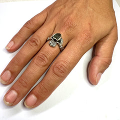 Claddagh Silver Ring (Size K, 5-1/4)