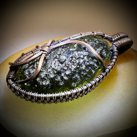 Moldavite Necklace 5.66g