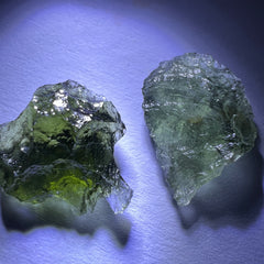 16.5g Wholesale Moldavite Lot - 12pcs