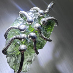 Moldavite & Silver Pendant 2.76g.