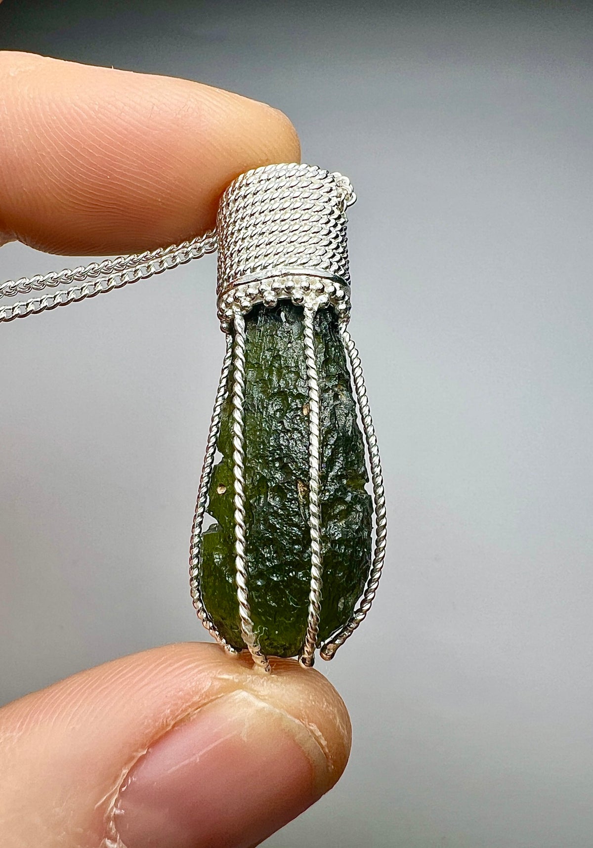 3.97g Moldavite Necklace