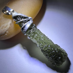 3.9g Moldavite Pendant