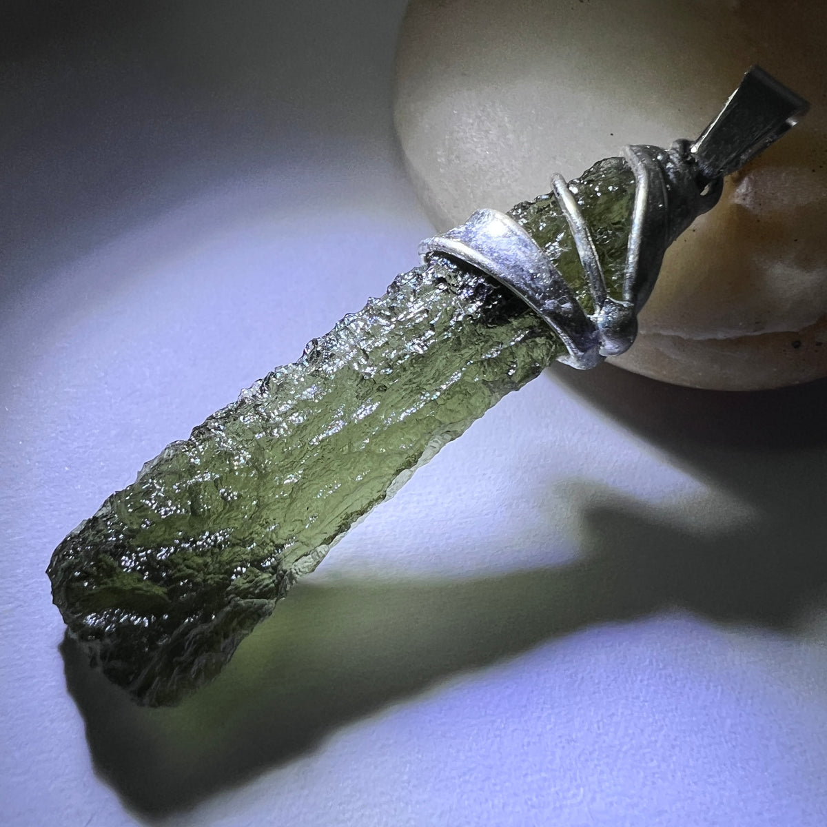 3.9g Moldavite Pendant