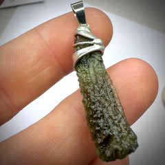 3.9g Moldavite Pendant