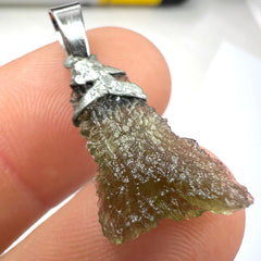 1.38g Moldavite Pendant