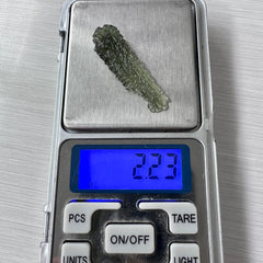 Angel Chime Moldavite 2.23g