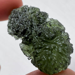 11.49g Investment Grade Moldavite - Nesmen Les.