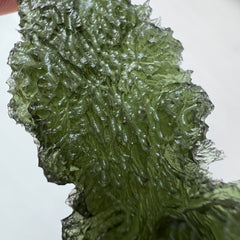 11.49g Investment Grade Moldavite - Nesmen Les.