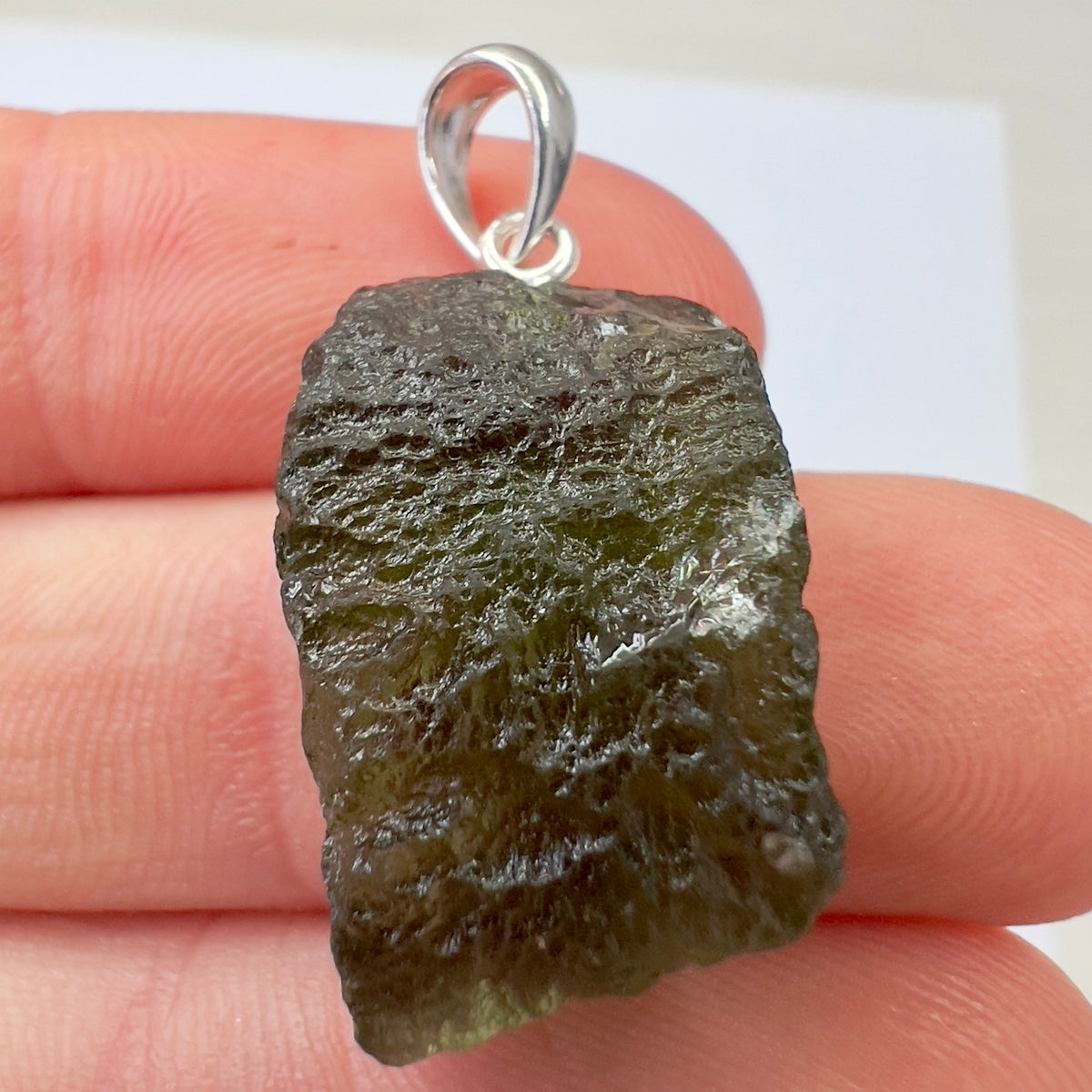 2.91g Moldavite Pendant