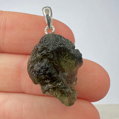 2.38g Moldavite Pendant