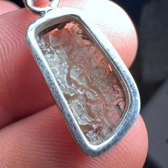 Moldavite Silver pendant, 2.29