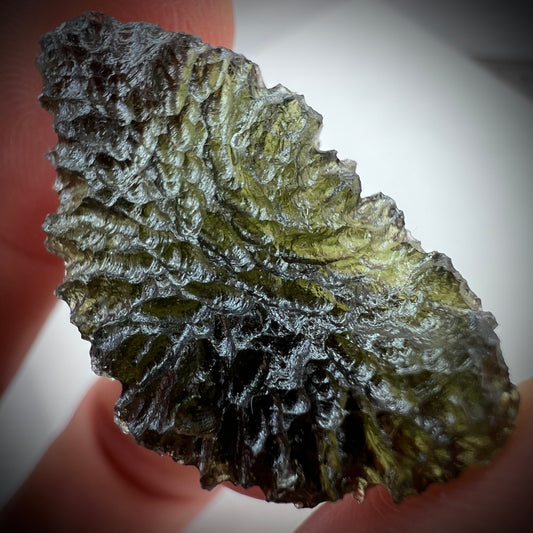 5.12g Moldavite "Hedgehog"