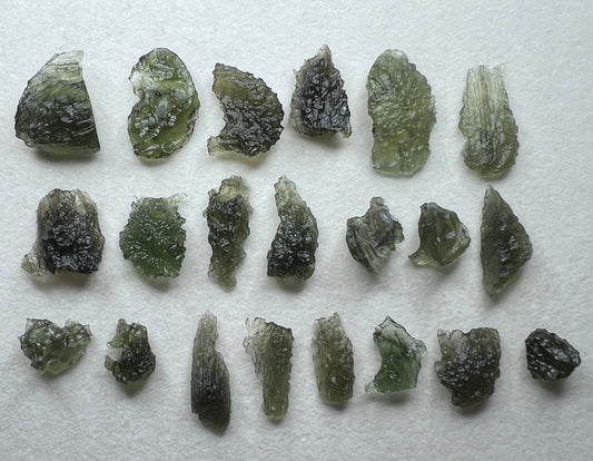 Moldavite Wholesale Lot - 15.85g (21pc)