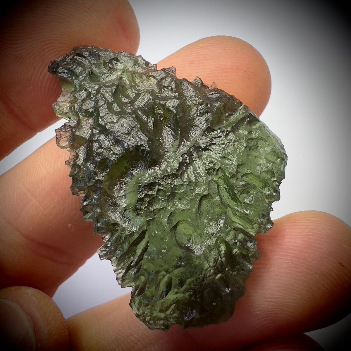 High quality moldavite stones