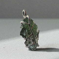 Moldavite & Silver Pendant 3.67g.