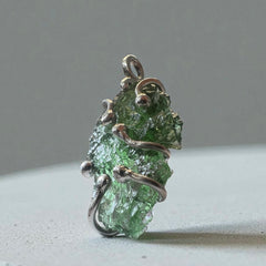 Moldavite & Silver Pendant 3.67g.