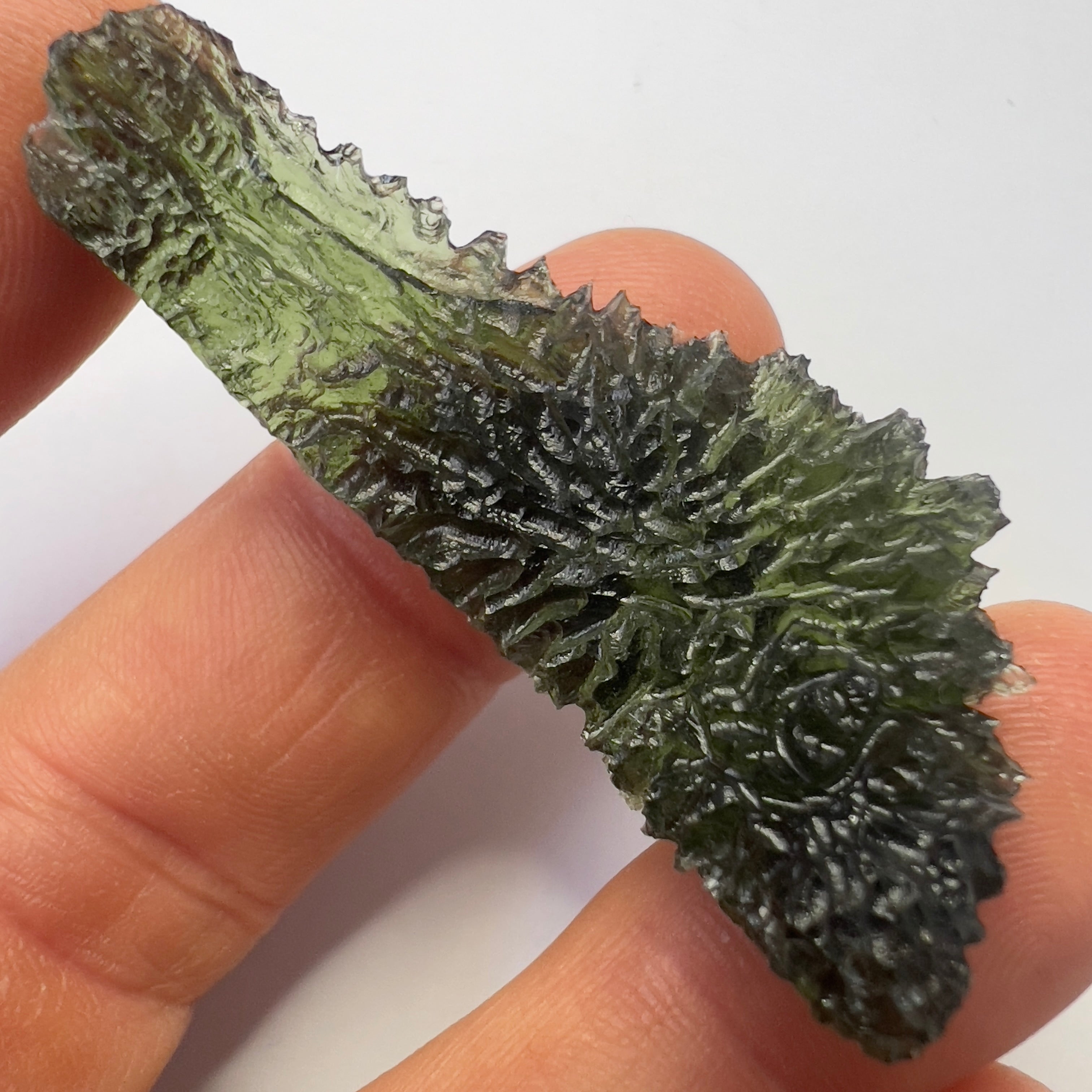 Natural Moldavite Angel Chime | 10.5g | Maly Chlum