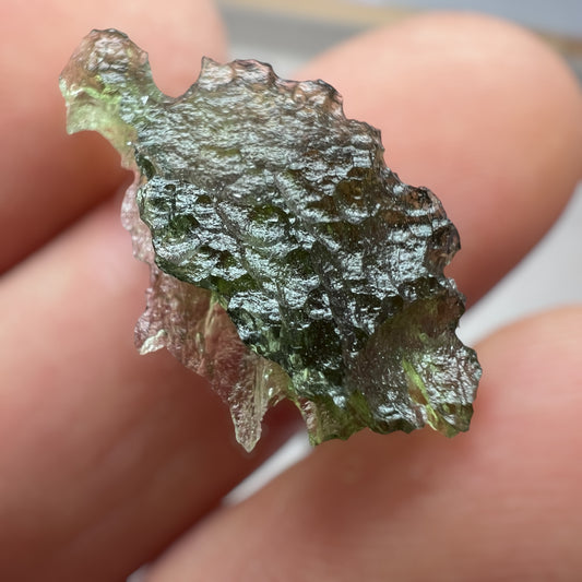 1.63g Moldavite from Marouskovo Pole