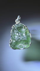 Moldavite/Silver pendant 2.25g