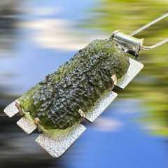 5.83g Moldavite pendant