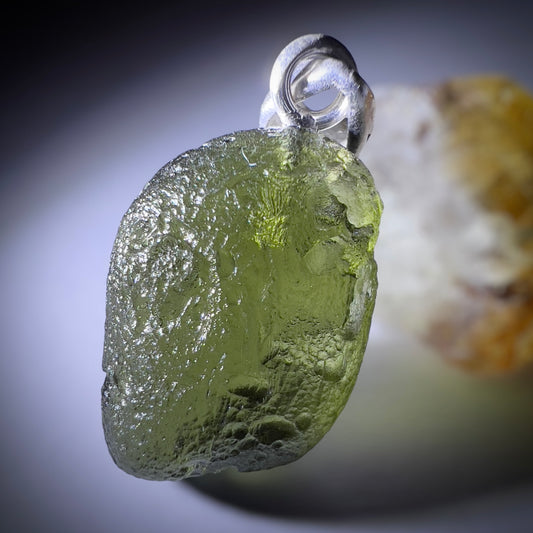 2.74g Moldavite Pendant