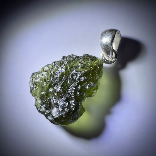 2.65g Moldavite Pendant
