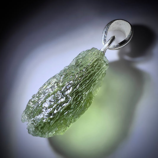 2.97g Moldavite Pendant