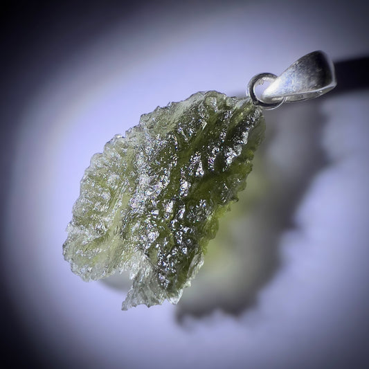 2.56g Moldavite Pendant