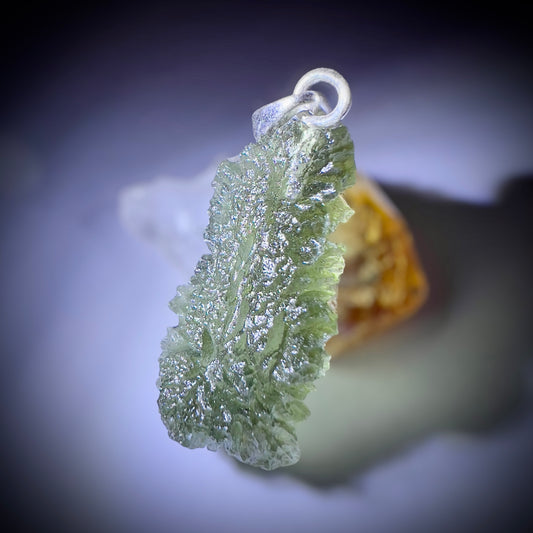 2.69g Moldavite Pendant
