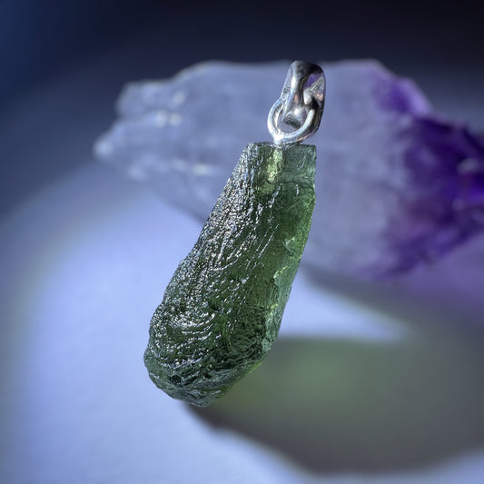 3.13g Moldavite Pendant