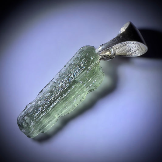 0.97g Moldavite Pendant