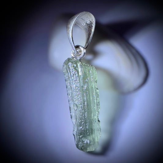 0.97g Moldavite Pendant