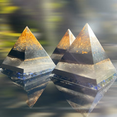 Moldavite Orgone generator 60mm.