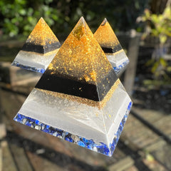 Moldavite Orgone generator 60mm.
