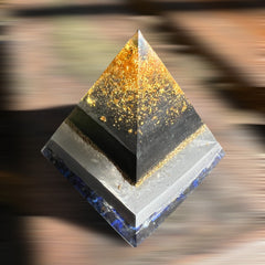 Moldavite Orgone generator 60mm.