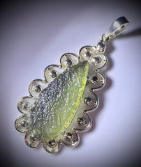 6.78g Moldavite Pendant