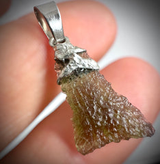 1.38g Moldavite Pendant