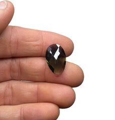 Faceted Moldavite Teardrop 9.45ct.