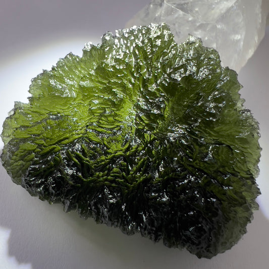 Premium Moldavite Specimen | 26.04g | Maly Chlum