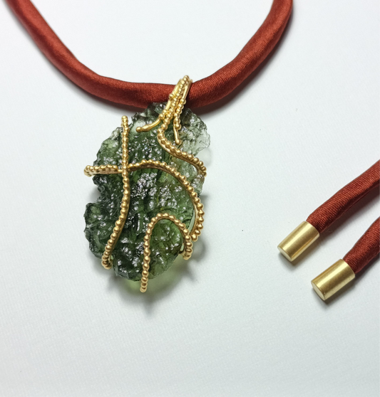 Real Moldavite Necklace