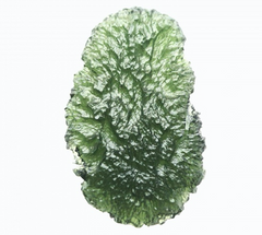 Awe-Inspiring Moldavite Pendant — 16.8 g Chlum Specimen in Antiqued Copper