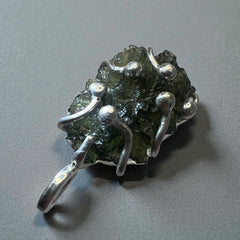 Moldavite & Silver Pendant 2.45g