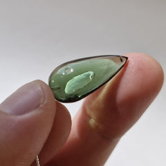 Apple Green Pendulum, Large Enclosed Bubble  (3.0g)