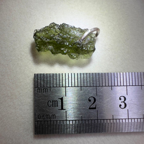 Moldavite Pendant | 1.33g | Chlum