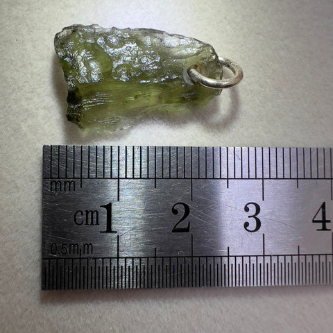 Moldavite Pendant | 1.31g | Chlum